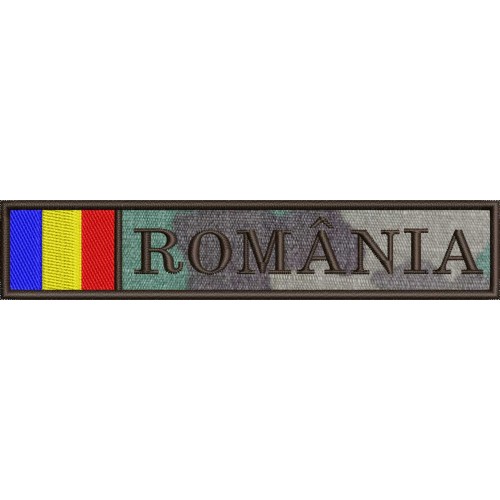ECUSON ROMANIA TRICOLOR COMBAT FORTELE TERESTRE | ECUSON ROMANIA COMBAT MAPN